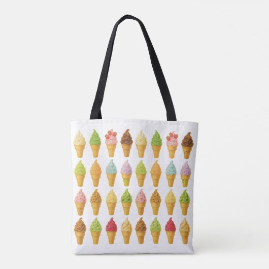 Tote Bag Crème glacée (Dos)