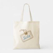 Tote Bag Crème rustique soleil crème de Sicile (Dos)
