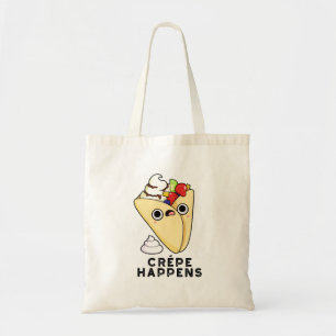 Tote Bag Crepe se passe amusant jeu de nourriture