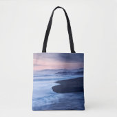Tote Bag Crépuscule à Moonstone Beach (Devant)