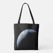Tote Bag Crescent Terre De La Mission Apollo 4. (Dos)