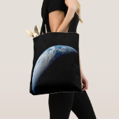 Tote Bag Crescent Terre De La Mission Apollo 4. (De près)