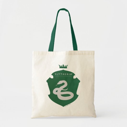 Tote Bag Crête couronnée Green SLYTHERIN™ (Devant)