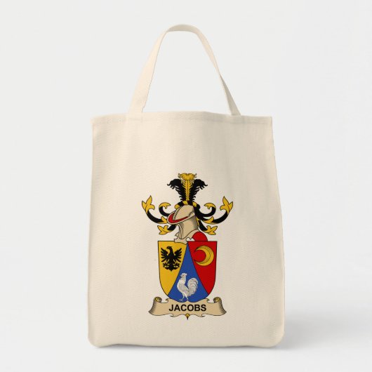 Tote Bag Crête de famille de Jacobs (Devant)