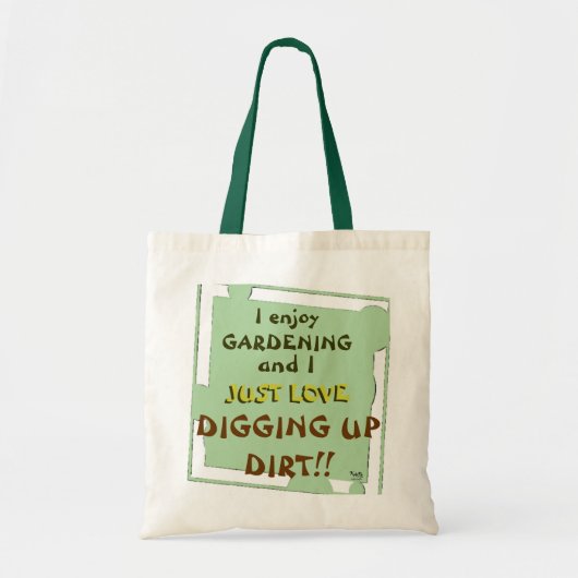 Tote Bag Creuser Dirt Garden (Devant)