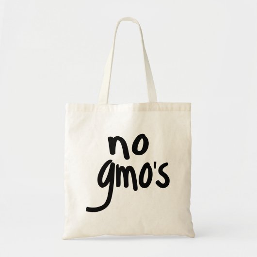 Tote Bag Criez Non aux OGM Protégez notre alimentation (Devant)