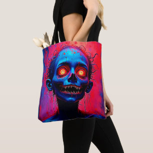 Tote Bag Crimson Eyes : Horreurs de l'esprit