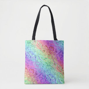Tote Bag cristal arc-en-ciel gelé :