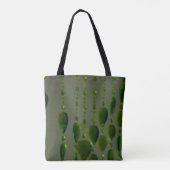 Tote Bag cristaux verts sur fourre-tout (Dos)