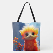 Tote Bag Critère orange (Dos)