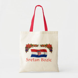 Tote Bag Croate Sretan Bozic (Joyeux Noël)