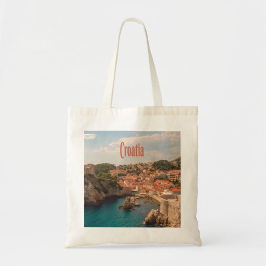 Tote Bag Croatie Europe du Sud-Est Zagreb (Devant)
