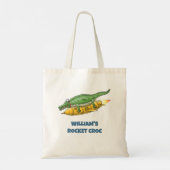 Tote Bag Croc Fusée (Dos)