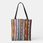 Tote Bag Crochet Motif tout-sur-impression Fourre-tout, Sho (Dos)