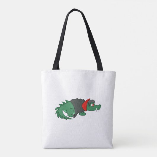 Tote Bag Crocodile de Vampire (Dos)