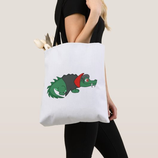 Tote Bag Crocodile de Vampire (De près)