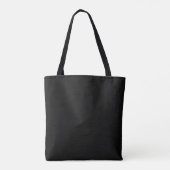 Tote Bag Crocodile noir - Impression (Dos)