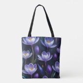 Tote Bag Crocus Violet (Dos)