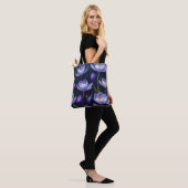 Tote Bag Crocus Violet (Sur le modèle)