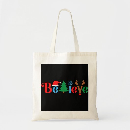 Tote Bag Croire de Noël (Devant)