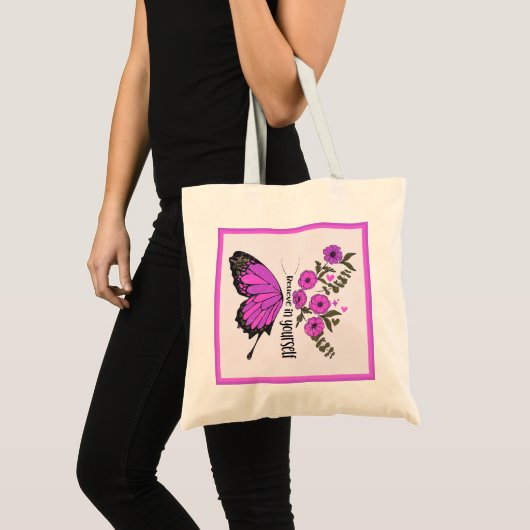 Tote Bag Crois en toi (Devant (produit))