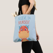 Tote Bag Crois En Toi-Même Dragon (De près)