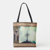 Tote Bag Croisez dans le ciel, bénédictions de Dieu Fourre- (Dos)