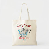 Tote Bag Croisière croisière Vacances Groupe Correspondance (Devant)