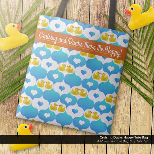 Tote Bag Croisière de canards heureux