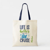 Tote Bag Croisière de nom personnalisé (Dos)