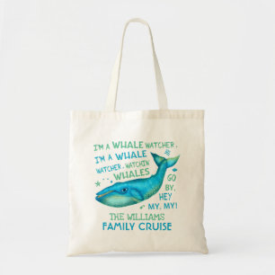 Tote Bag Croisière de observation de vacances de famille d