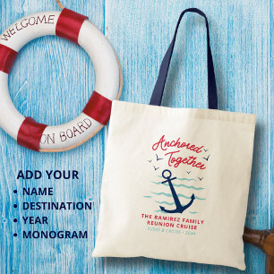 Tote Bag Croisière de réunion de famille Ancrés Ensemble Co