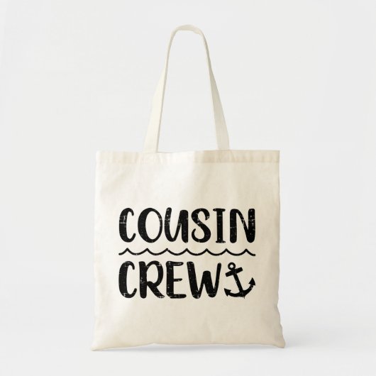 Tote Bag Croisière d'équipage Cousin vacances d'été (Devant)