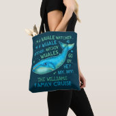 Tote Bag Croisière pour les baleines en famille (De près)