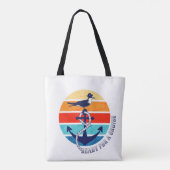 Tote Bag Croisière Serene Sunset - Prêt pour l'aventure (Dos)