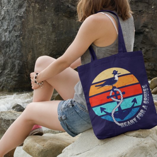 Tote Bag Croisière Serene Sunset - Prêt pour l'aventure
