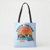 Tote Bag Croisin Ensemble Alaska Voyage Vacances  (Devant)