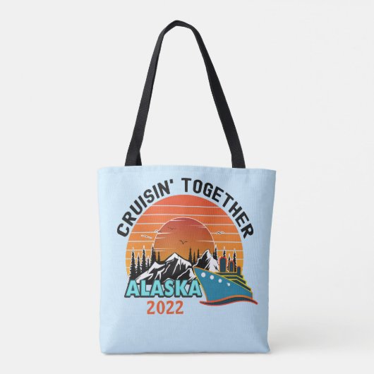 Tote Bag Croisin Ensemble Alaska Voyage Vacances  (Dos)