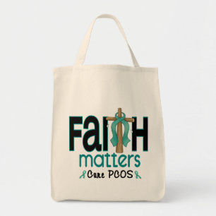 Tote Bag Croix 1 de sujets de foi de PCOS