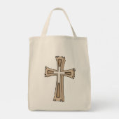 Tote Bag Croix à crête ornée (Dos)