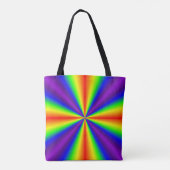 Tote Bag Croix arc-en-ciel (Dos)