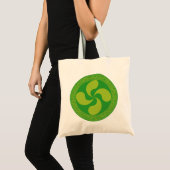 Tote Bag Croix basque élégante et élégante : Lauburu, (Devant (produit))