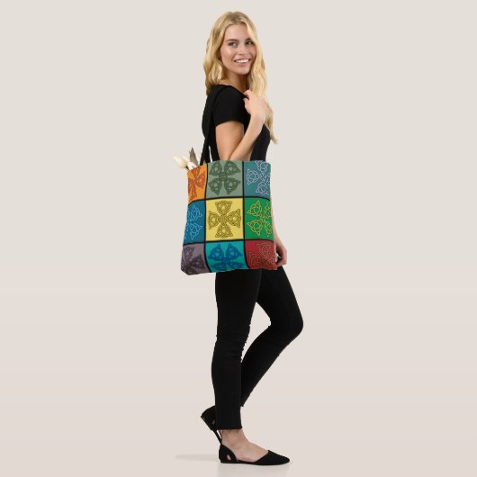 Tote Bag Croix celtique (Sur le modèle)