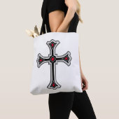 Tote Bag Croix chrétienne (De près)