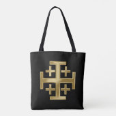 Tote Bag Croix chrétienne (Dos)