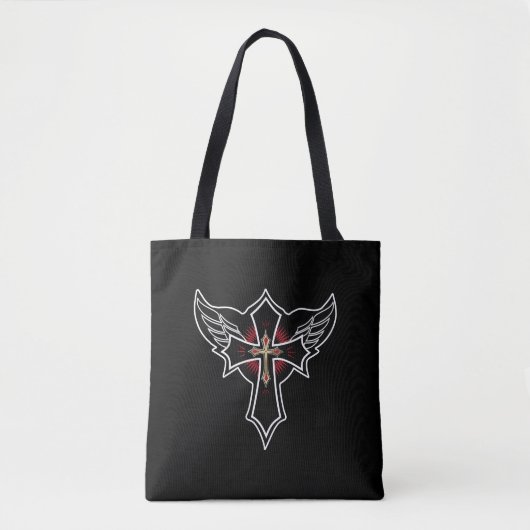 Tote Bag Croix chrétienne (Devant)
