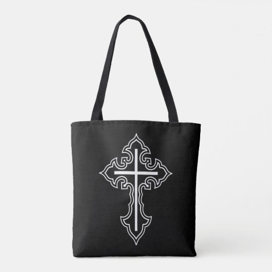Tote Bag Croix chrétienne (Dos)