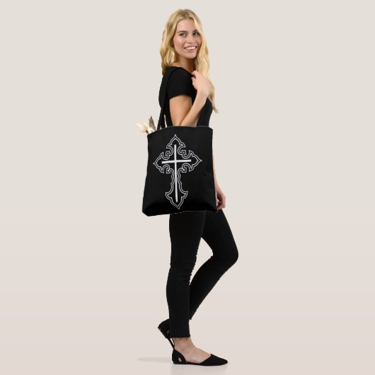 Tote Bag Croix chrétienne (Sur le modèle)