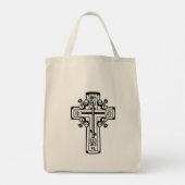 Tote Bag Croix chrétienne orthodoxe (Dos)