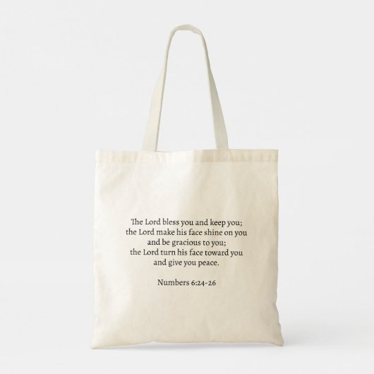 Tote Bag Croix copte (Dos)